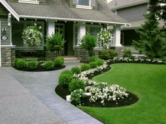 Simple And Beautiful Front Yard Landscaping On A Budget