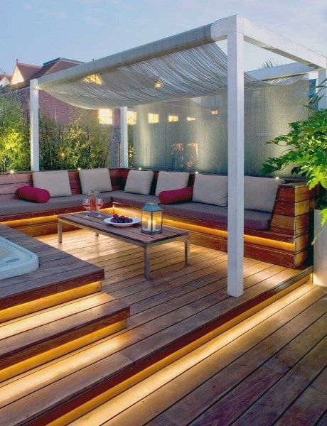 Beautiful Deck Lighting Ideas For Cozy And Romantic Nuances At Night