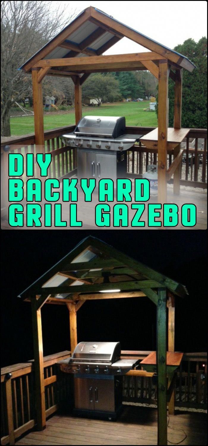 Grill Gazebo Ideas for Backyard