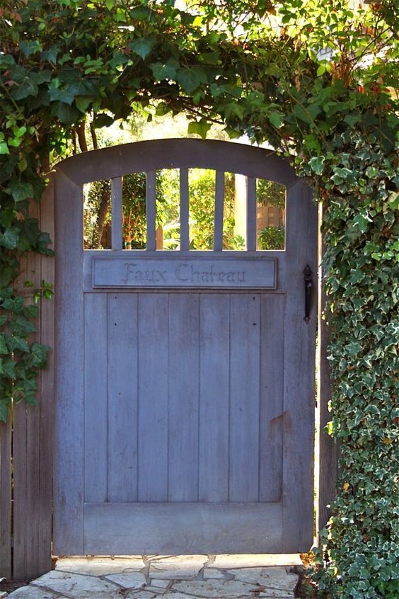 Fascinating Wooden Garden Gates Ideas