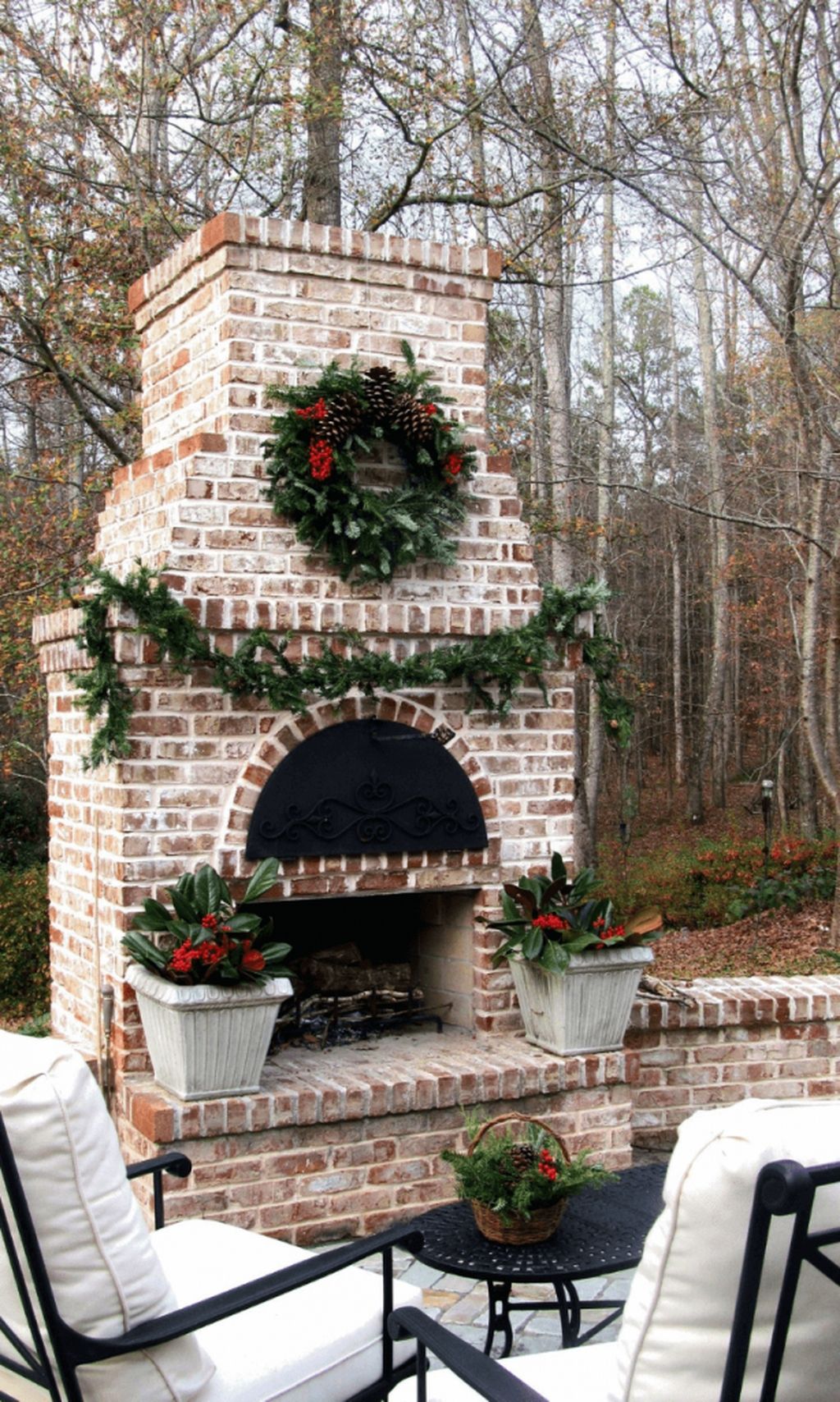 Graceful Outdoor Fireplaces Ideas For Backyard Home 