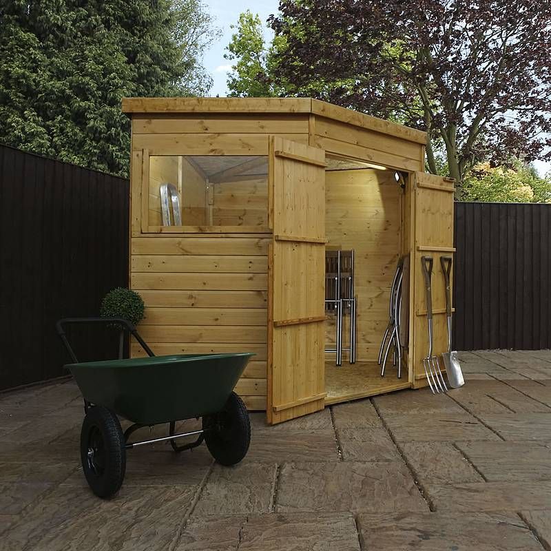 Beautiful Corner Shed Ideas