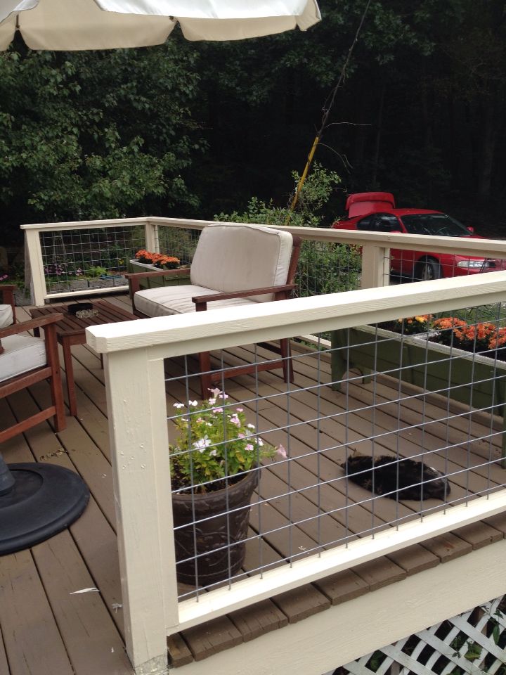 Awesome
DIY Deck Railing Designs &
  Ideas