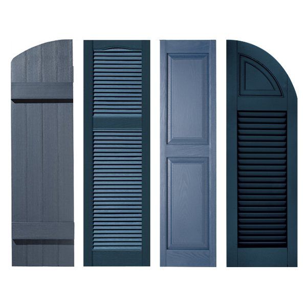 Exterior Shutters- lots of cut-out
designs