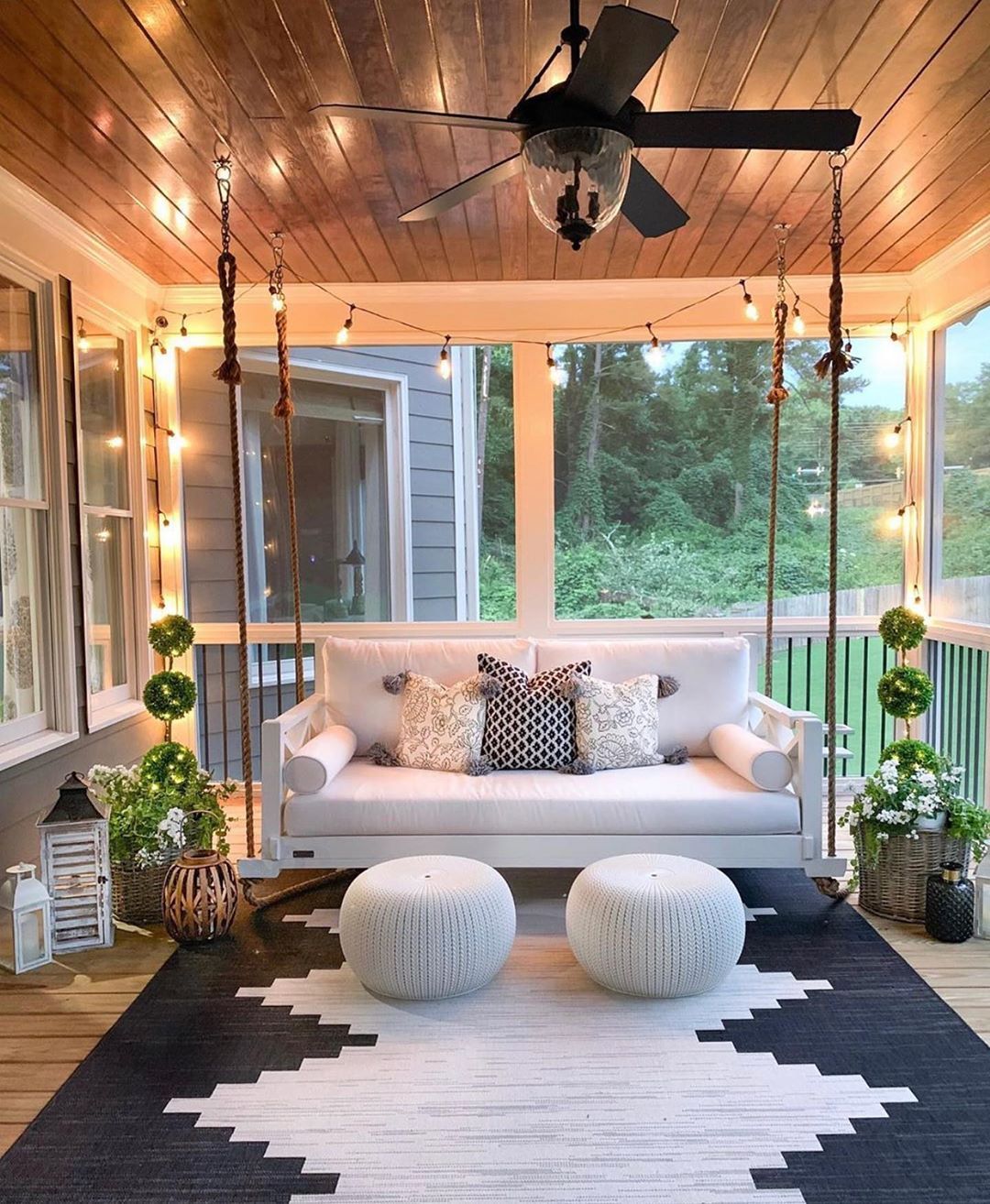 Porch Swing Plans & Ideas to Chill in Your Front Porch