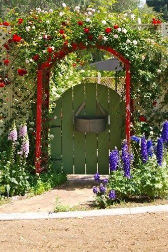 Fascinating Wooden Garden Gates Ideas