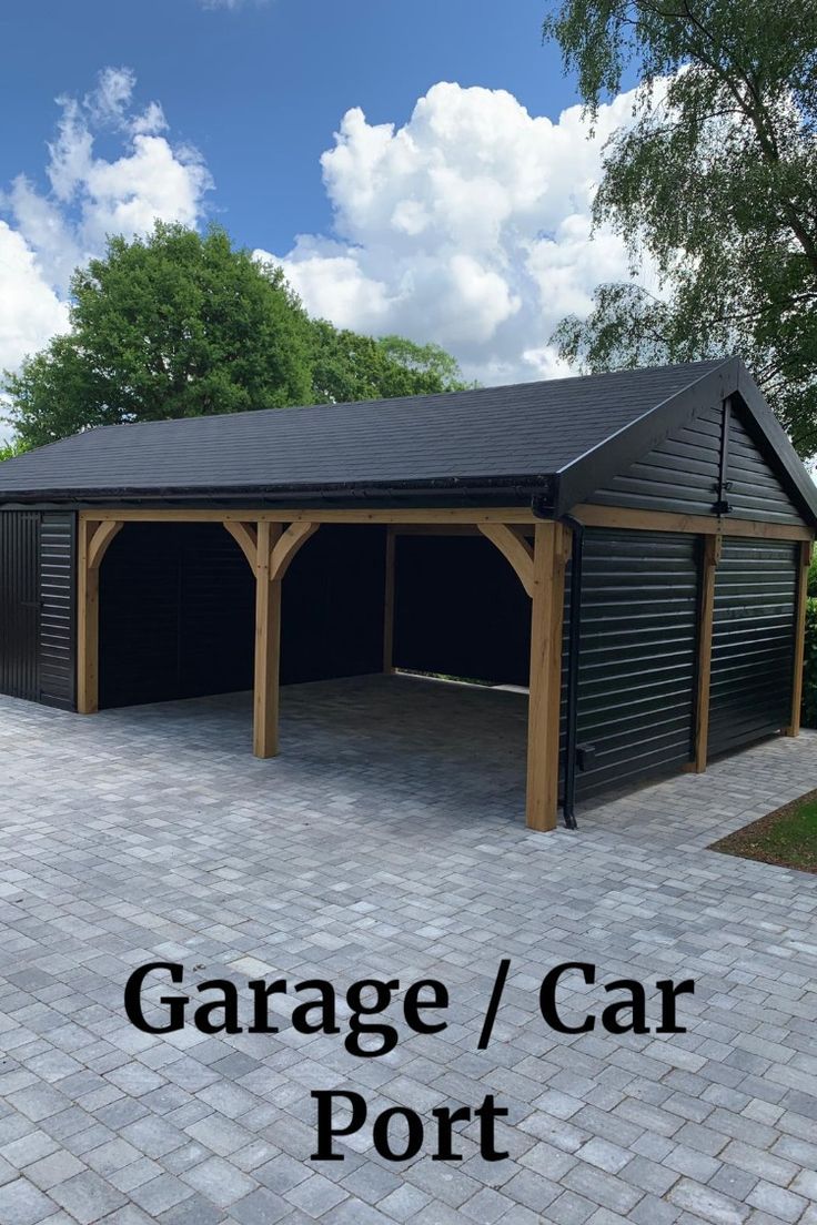 Wonderful Detached Garage Ideas For Your
Home