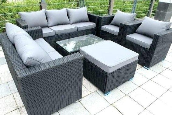 Relaxing rattan garden furniture ideas