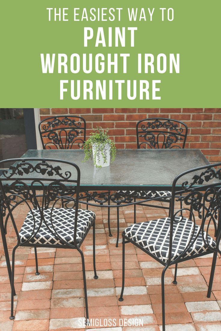 Wrought Iron
  Patio Furniture