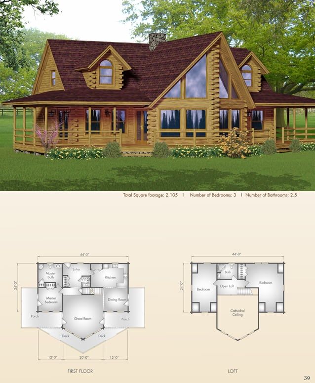 Best Log Cabin Homes Plans Design – decorafit.com/home