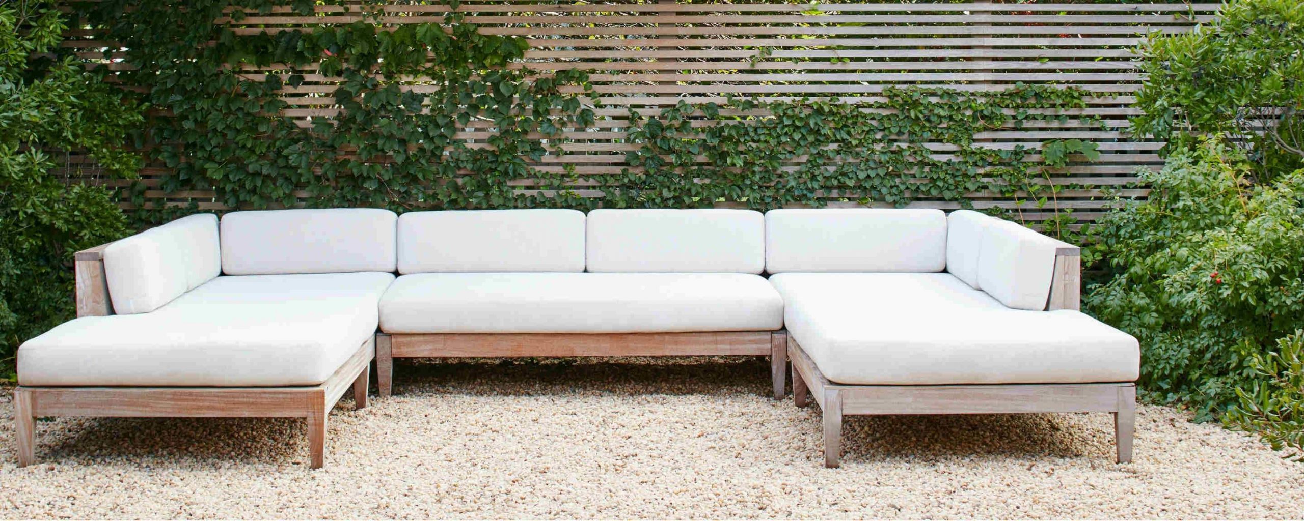Sapele Wood Outdoor Sectional Sofa Scaled 