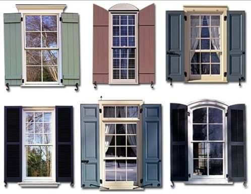 exterior window shutters | Fallon IL shutters | Edwardsville IL shutters | Belle...