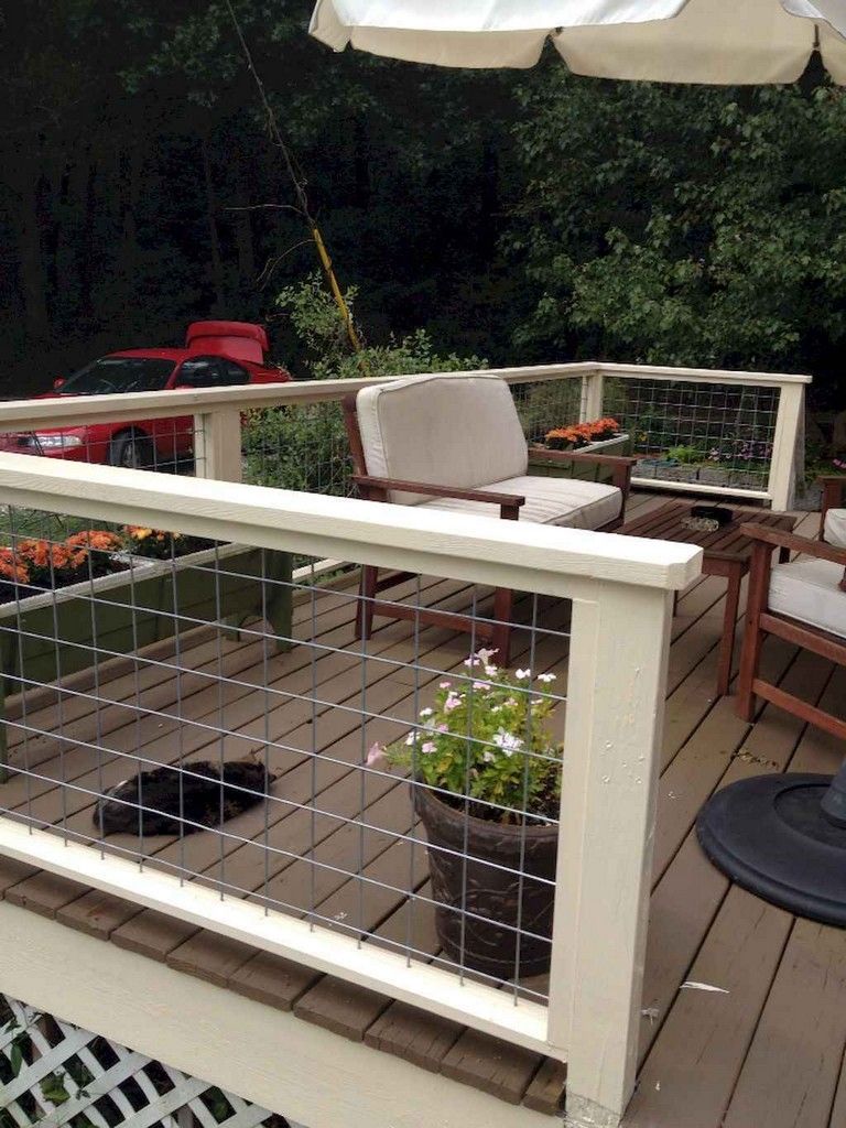 Awesome DIY Deck Railing Designs & Ideas