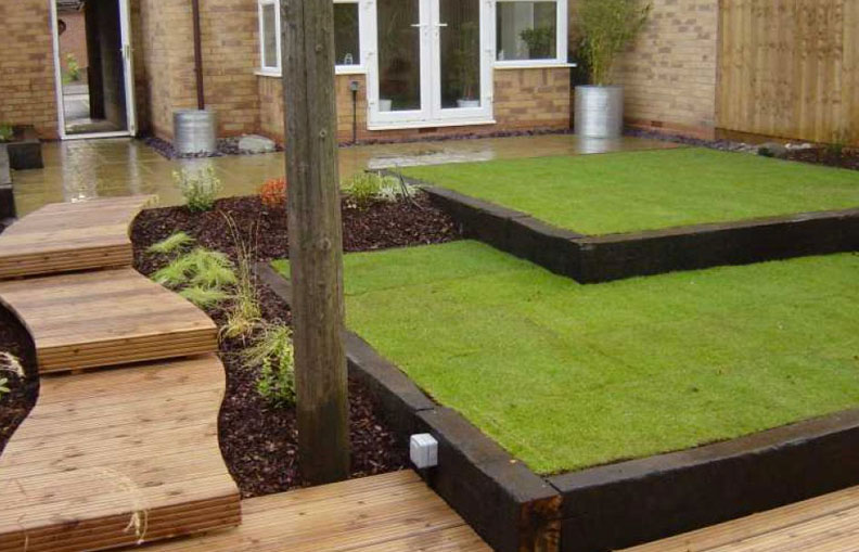 Amazing fresh frontyard and backyard landscaping design ideas