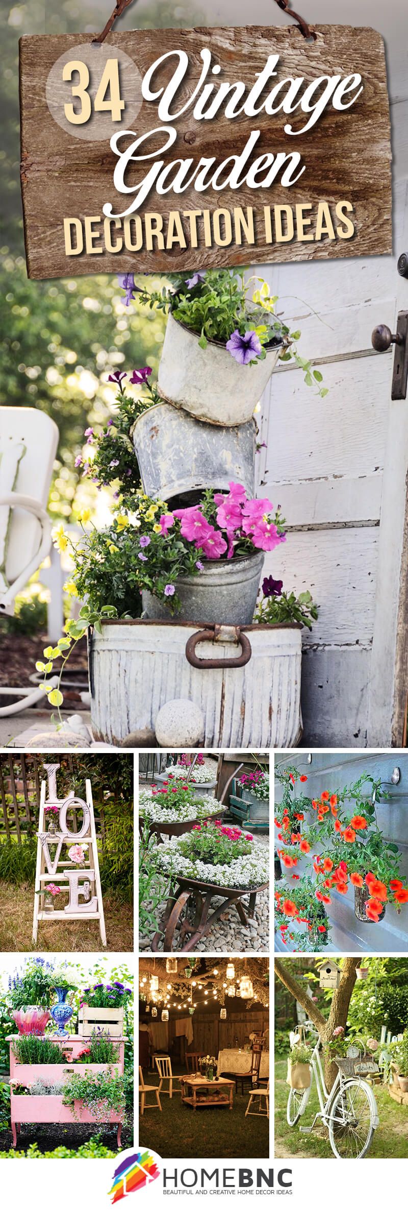Lovely DIY Garden Decor Ideas You Will
Love