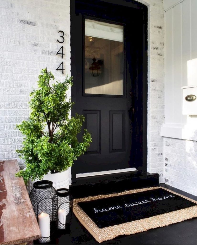 80 Amazing Farmhouse Front Porch Decor Ideas – decorafit.com/home