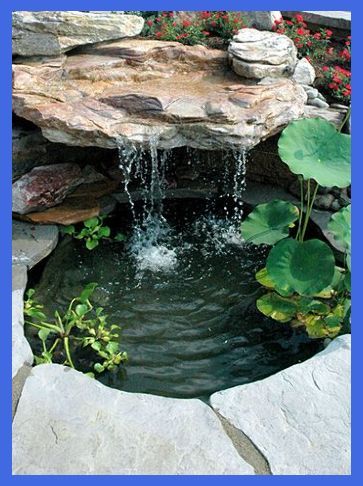 A simple little pond in your garden. #Pond #Pondsealant www.pondpro2000.com/ | Backyard Water...