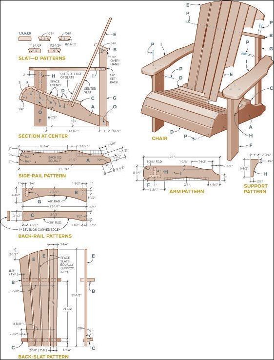 Adirondack Chair Plans Free Pdf - decorafit.com/home