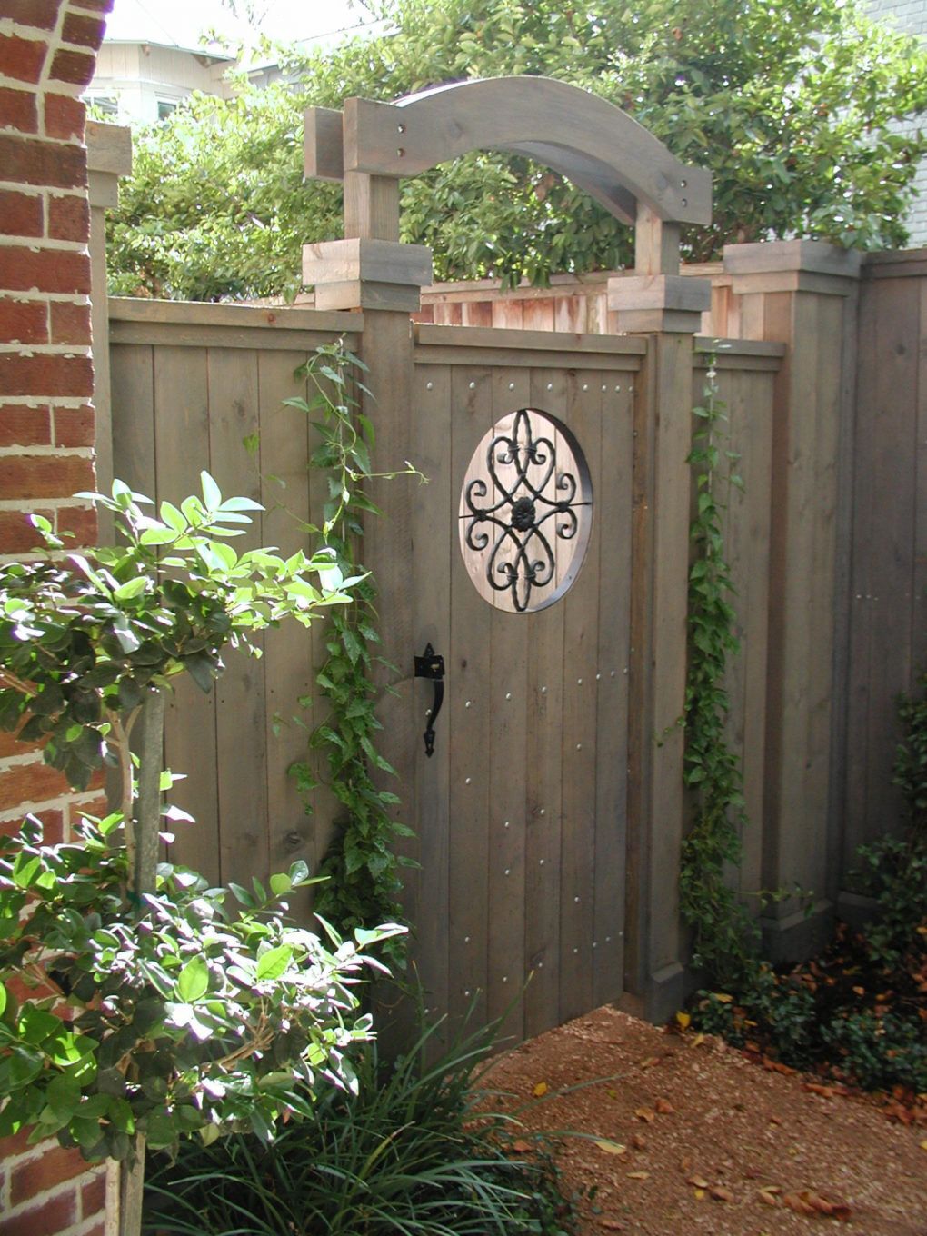 Fascinating Wooden Garden Gates Ideas