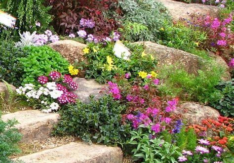 Beautiful front yard rock garden landscaping ideas (84) # ...