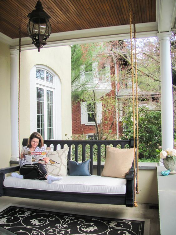 Porch Swing Plans & Ideas to Chill in
Your Front Porch