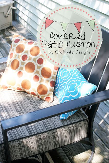 DIY Covered Patio Cushions