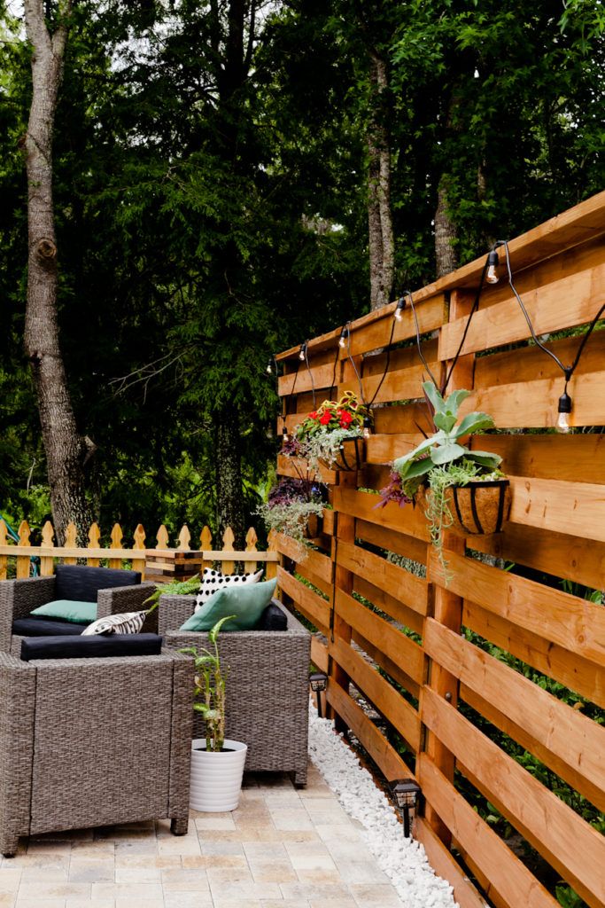 Trendy Ideas backyard privacy fence diy patio