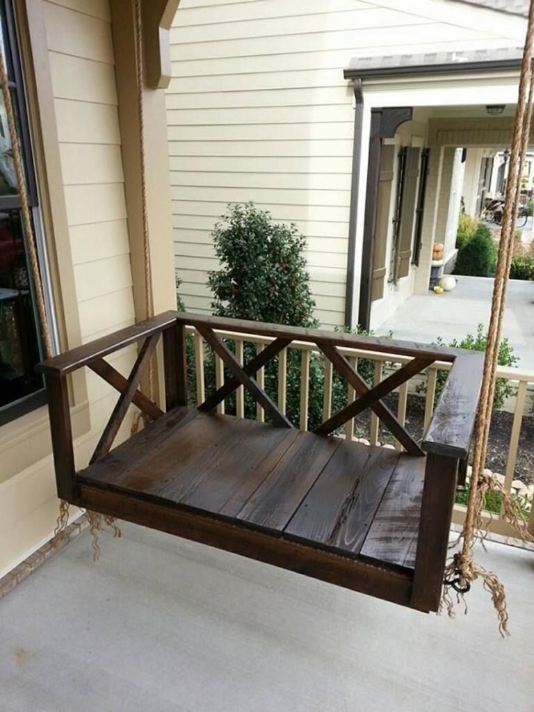 Free Diy Porch Swing Plans And Ideas To Chill In Your Front Porch Home