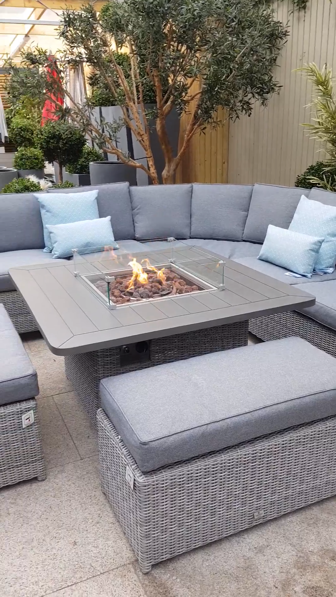 Garden furniture with fire pit – decorafit.com/home