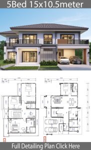 House-design-plan-15.5×10.5m-with-5-bedrooms.jpg
