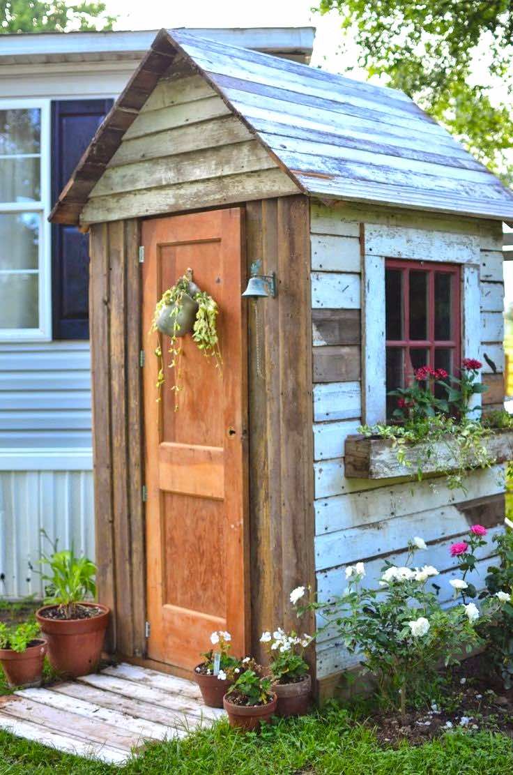 Garden storage shed design ideas