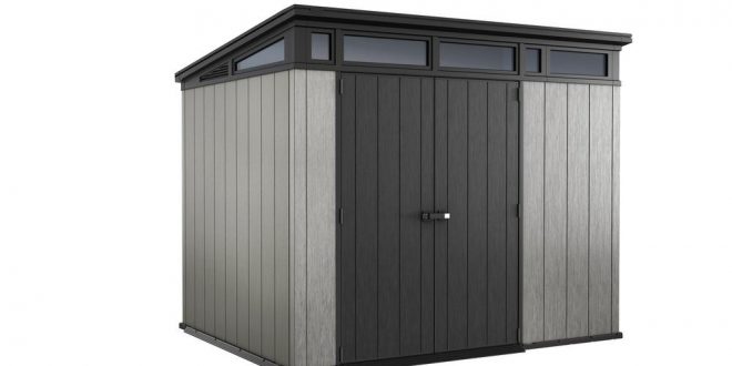 Keter Artisan 9 ft. x 7 ft. Resin Storage Shed-237828 – decorafit.com/home