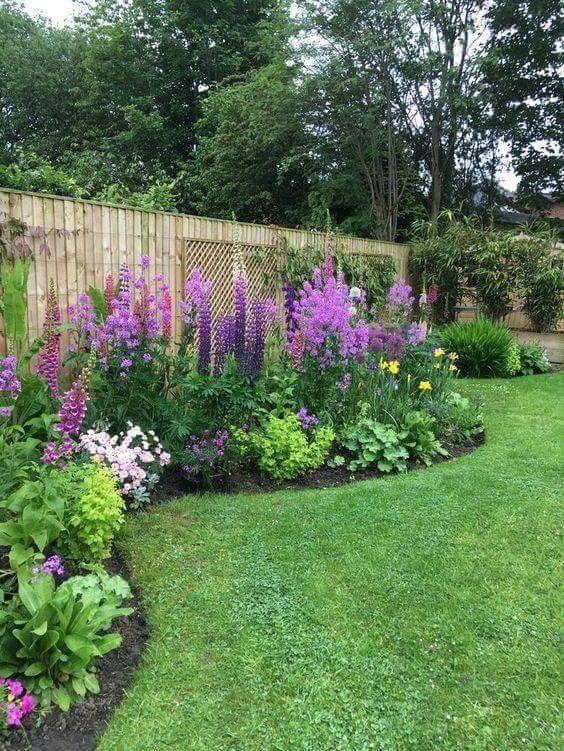 Outdoor Garden Decor Landscaping Flower Beds Ideas