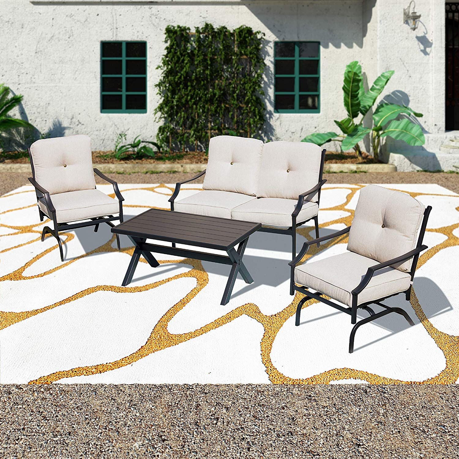 Outdoor lawn furniture sets