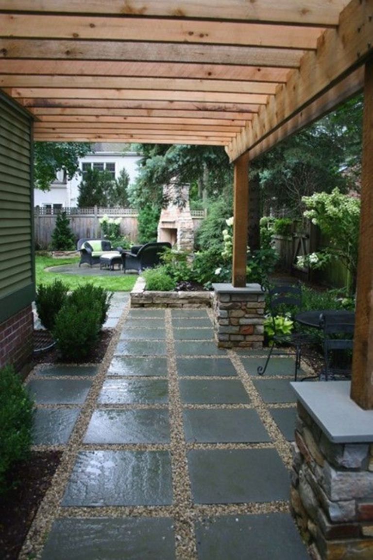 Amazing Most Popular Backyard Paver Patio Design Ideas