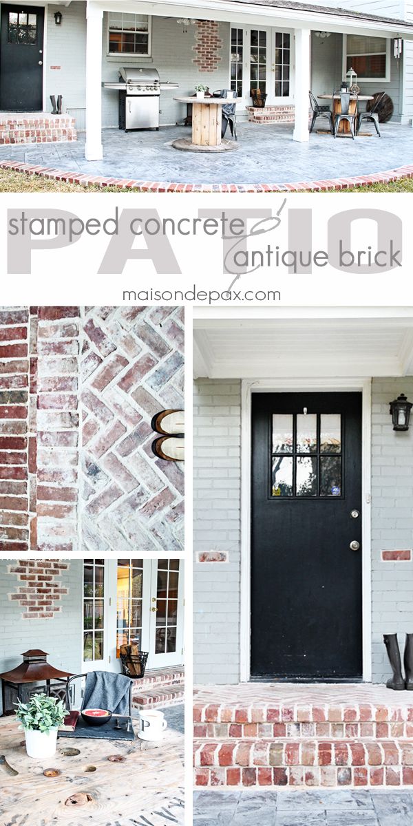 Inspiring Stamped Concrete Patio Ideas