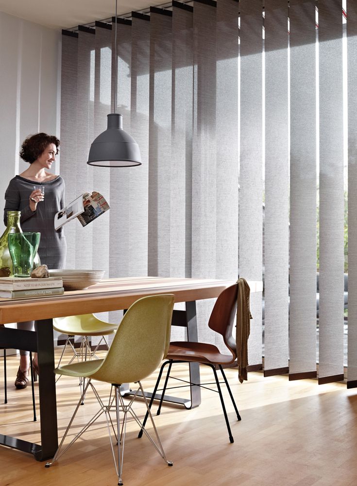 Vertical Blinds From Luxaflex® Are The Perfect Blind For A 