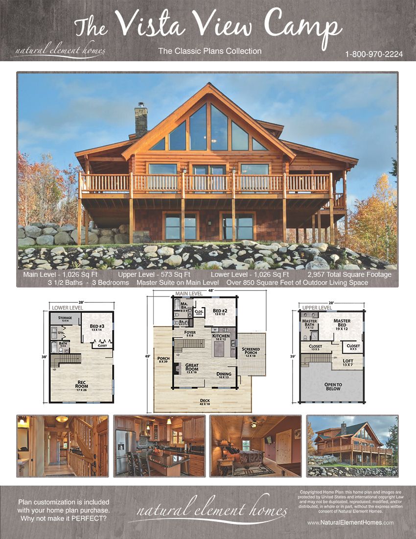 Best Log Cabin Homes Plans Design
