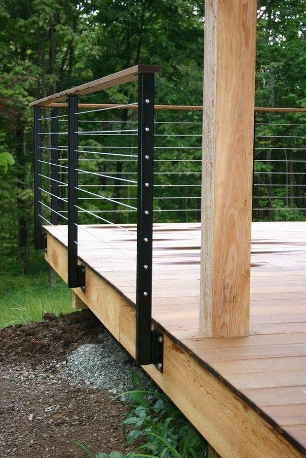 Awesome DIY Deck Railing Designs &
Ideas
