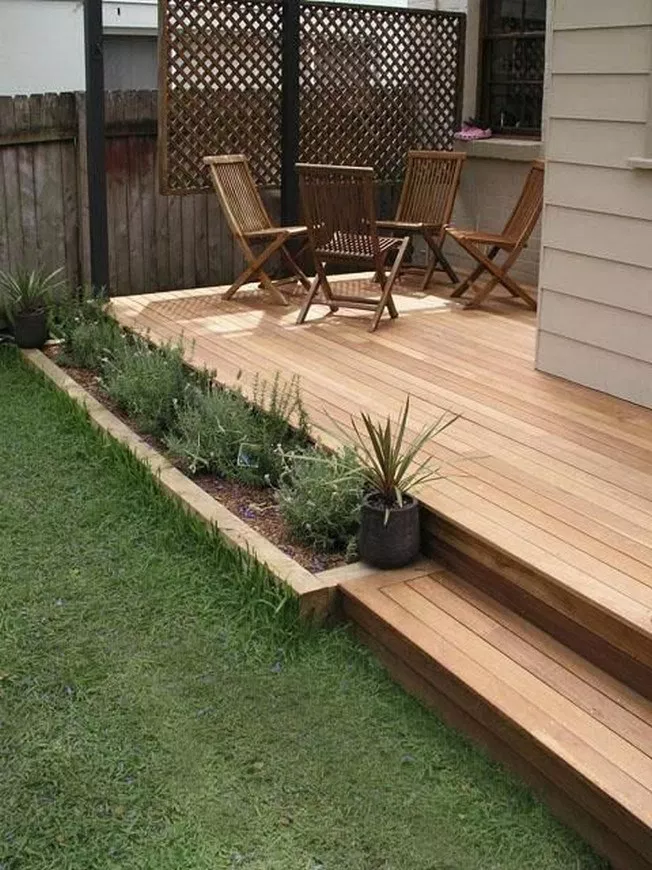 Outstanding Backyard Patio Deck Ideas To  Bring A Relaxing Feeling