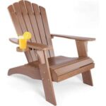 UPLAND Polystyrene Composite Adirondack Chair - Brown MBM-PKD03-BK .