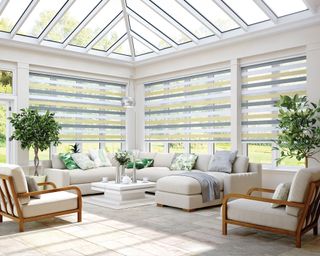 Conservatory blind ideas: 16 designs for shade and privacy | Real .