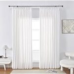 Amazon.com: DerF HOME Custom Curtains Franch Lanikai Blended Linen .