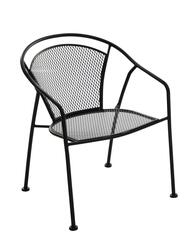 Backyard Creations® Wrought Iron Black Dining Patio Chair at Menards