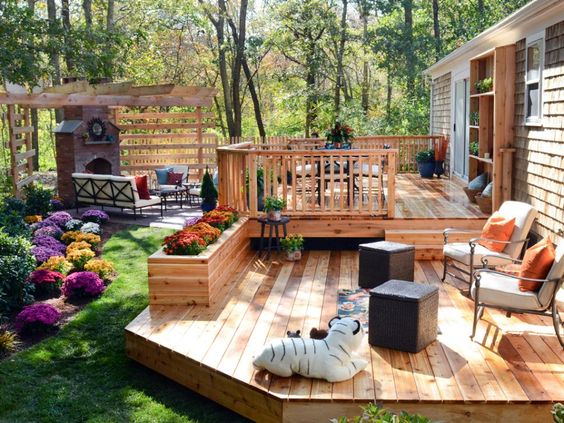 Three Deck Design Ideas to Get Your Yard Ready for Summer .