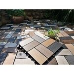 Amazon.com: buimpome WPC Patio Deck Tiles,DIY Interlocking Decking .