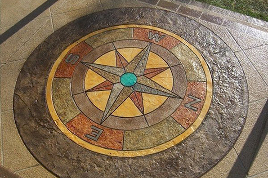 How to Stamp Concrete | Decorative Concrete Patio | HouseLog