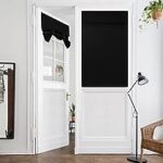Amazon.com: HOMEIDEAS French Privacy Door Curtains for Door Window .
