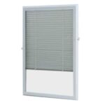 ODL 22 in. x 36 in. Add-On Enclosed Aluminum Blinds in White for .