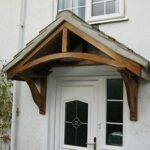 Timber door canopy / porch kit | Porch kits, Door canopy, Door .